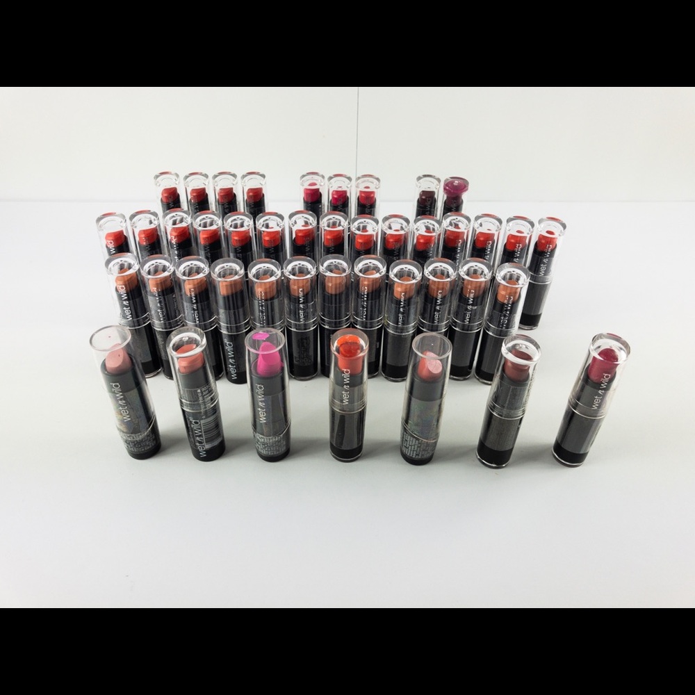 Wet N Wild 43 Lipsticks wholesale various colors